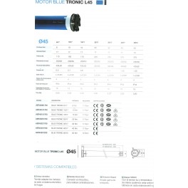 Motor Blue Tronic 10/17 rts (20 kg) cherubini