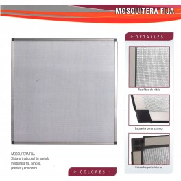 Mosquitera Fija